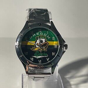 Oregon Ducks NCAA Stainless-Steel Watch NEW
